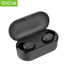 Load image into Gallery viewer, QCY QS2 TWS Bluetooth V5.0 Headphones 3D Stereo Sports Wireless Earphones with Dual Microphone

